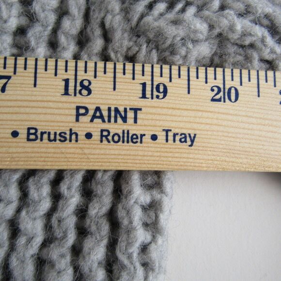 Current Elliott Women's Sweater 2 Gray Alpaca Wool Chunky Cozy Capsule Wardrobe - Picture 6 of 10